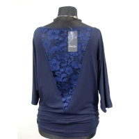 Tunika Adrienne - kimono z koronką na plecach